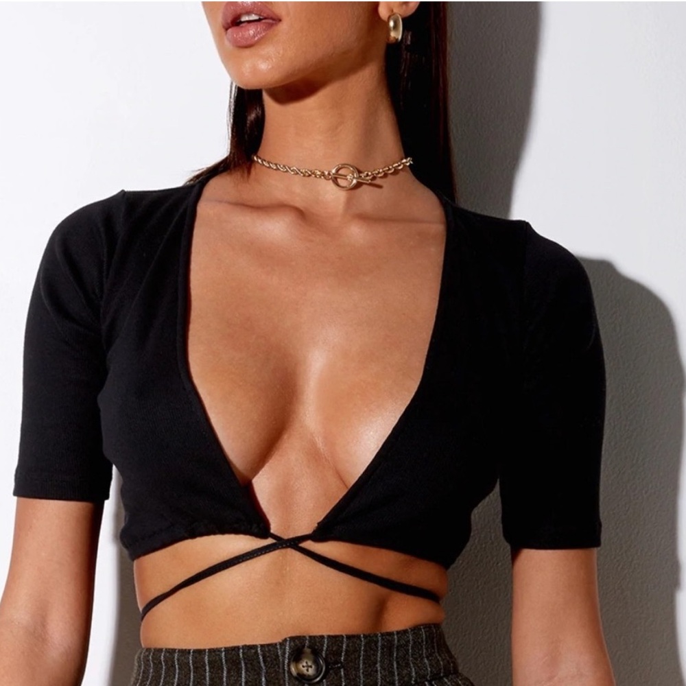 Motel Rocks Liena Crop Top